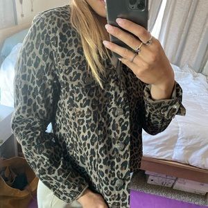 Nine West Cheetah Jacket